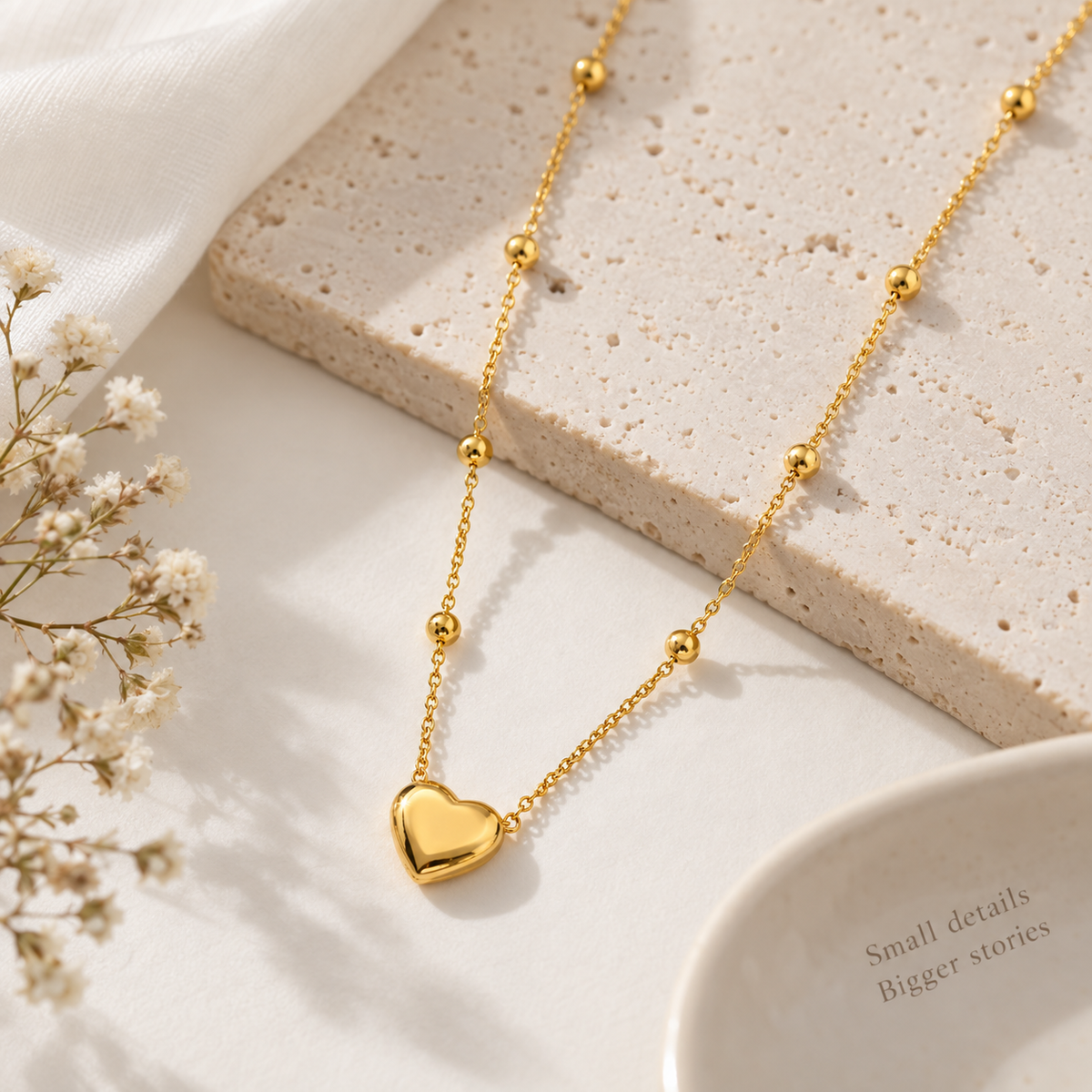 Heart Pendant Necklace SN709